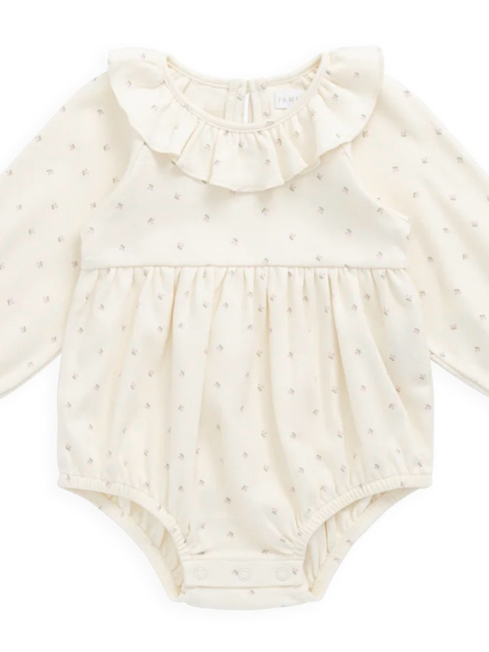 Jamie Kay organic cotton Clemence Ditsy Cherries playsuit sz 1 year NWT